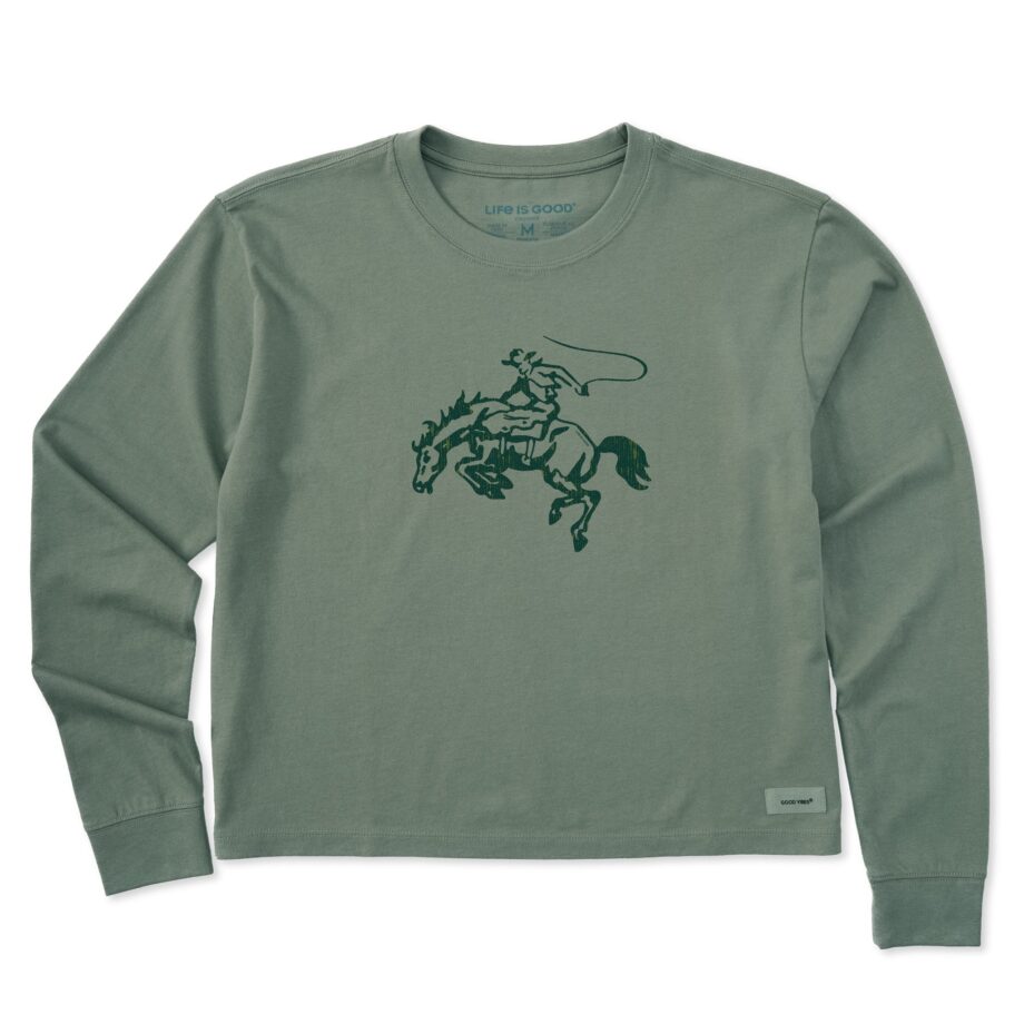 Women's Let' Long Sleeve CrusherTee, Swearter, Long Sleeve Tee 01