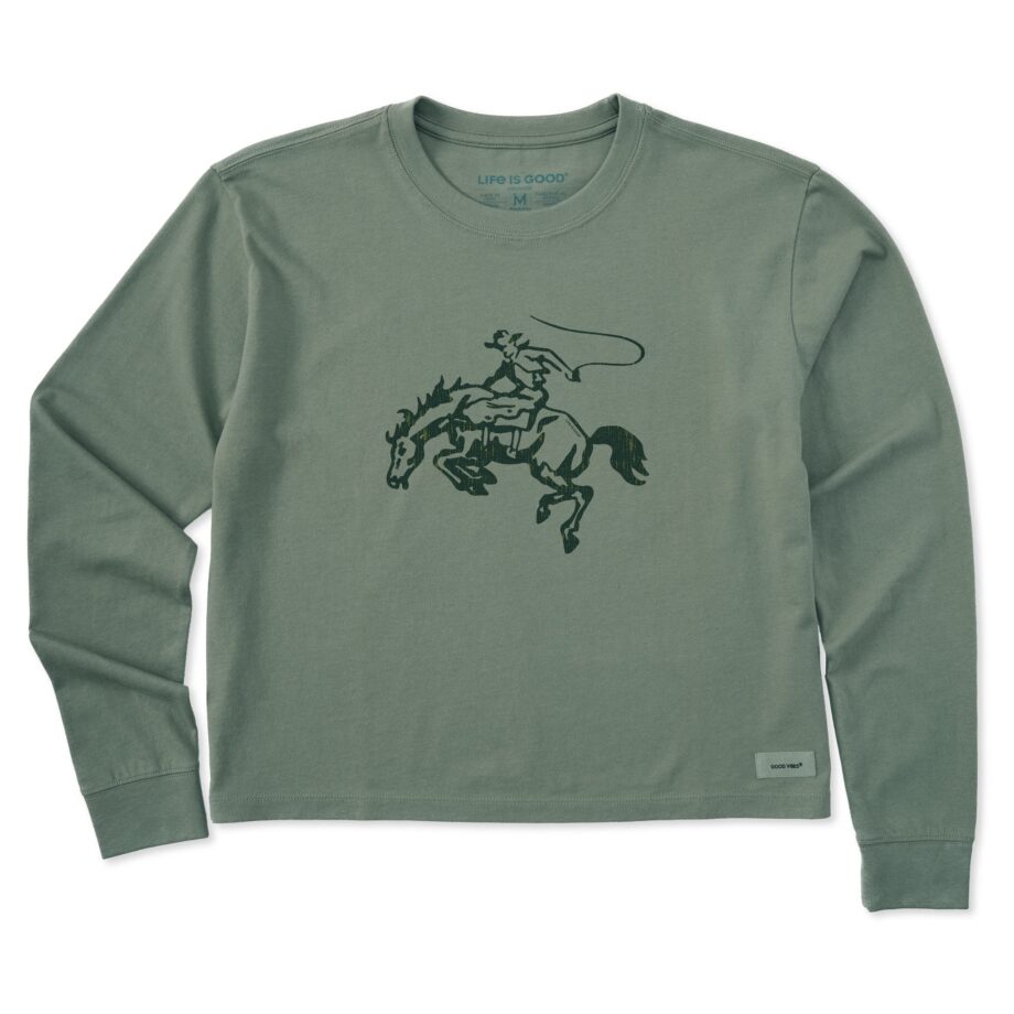 Women's Let' Long Sleeve CrusherTee, Swearter, Long Sleeve Tee 01