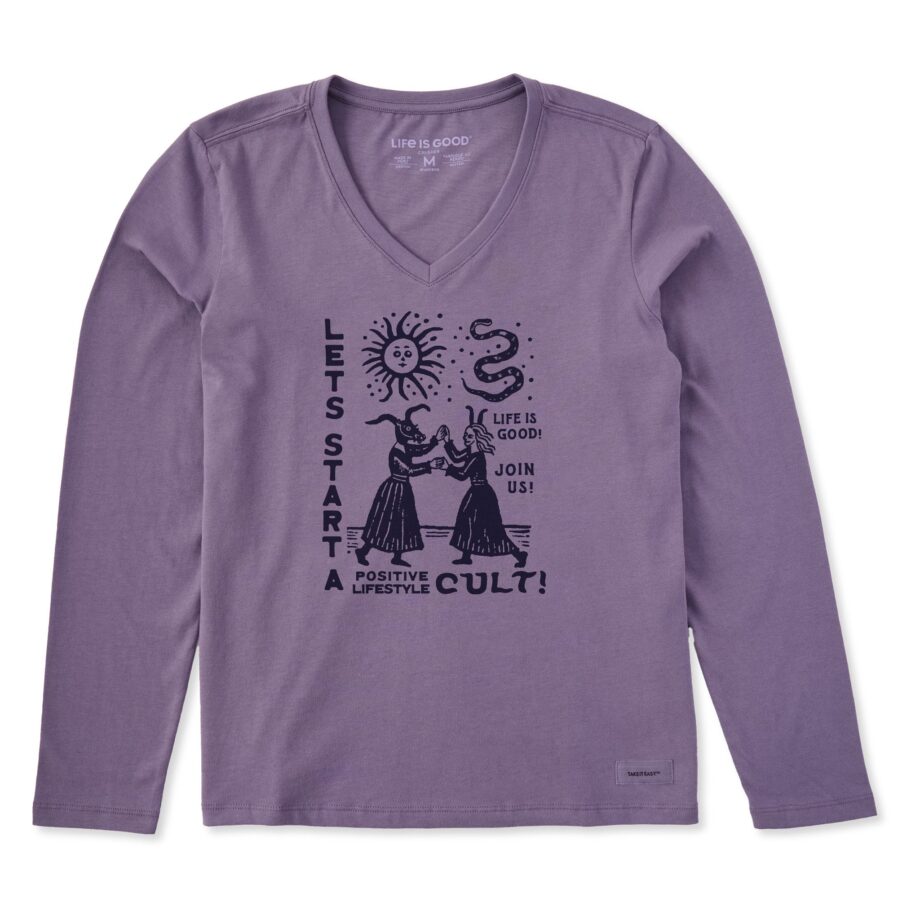 Women's Let' Long Sleeve CrusherTee, Swearter, Long Sleeve Tee 08