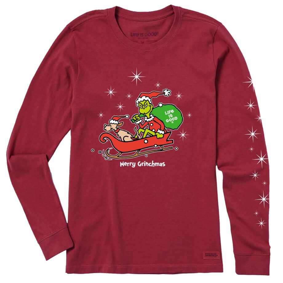 Women's Long Sleeve Swearter, Crusher Swearter 73