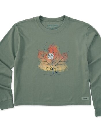 Women's Long Sleeve Swearter, Crusher Swearter 53