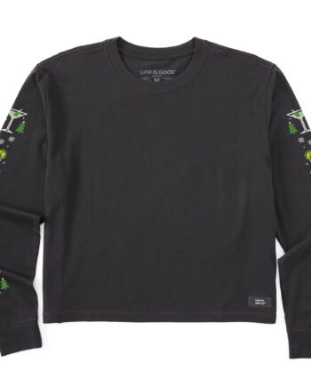 Women's Long Sleeve Swearter, Crusher Swearter 74