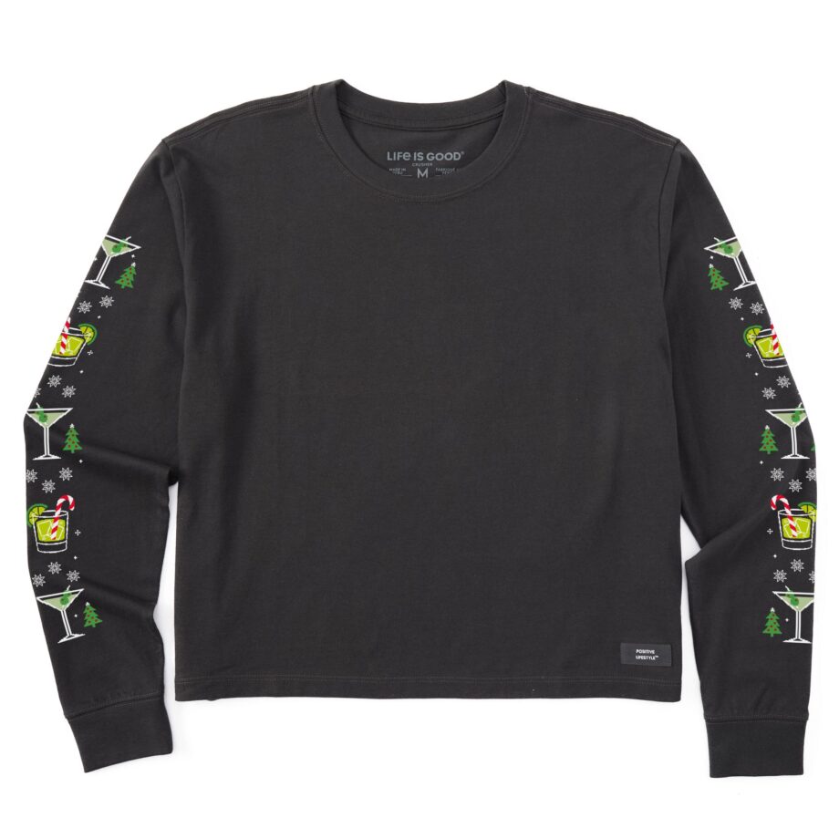 Women's Long Sleeve Swearter, Crusher Swearter 74