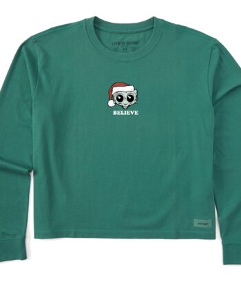 Women's Long Sleeve Swearter, Crusher Swearter 76