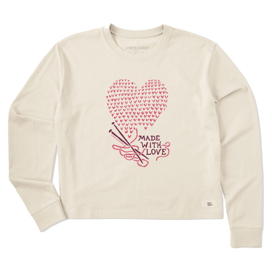 Women's Long Sleeve Swearter, Crusher Swearter 38