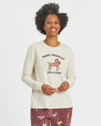 Women's Long Sleeve Swearter, Crusher Swearter 75