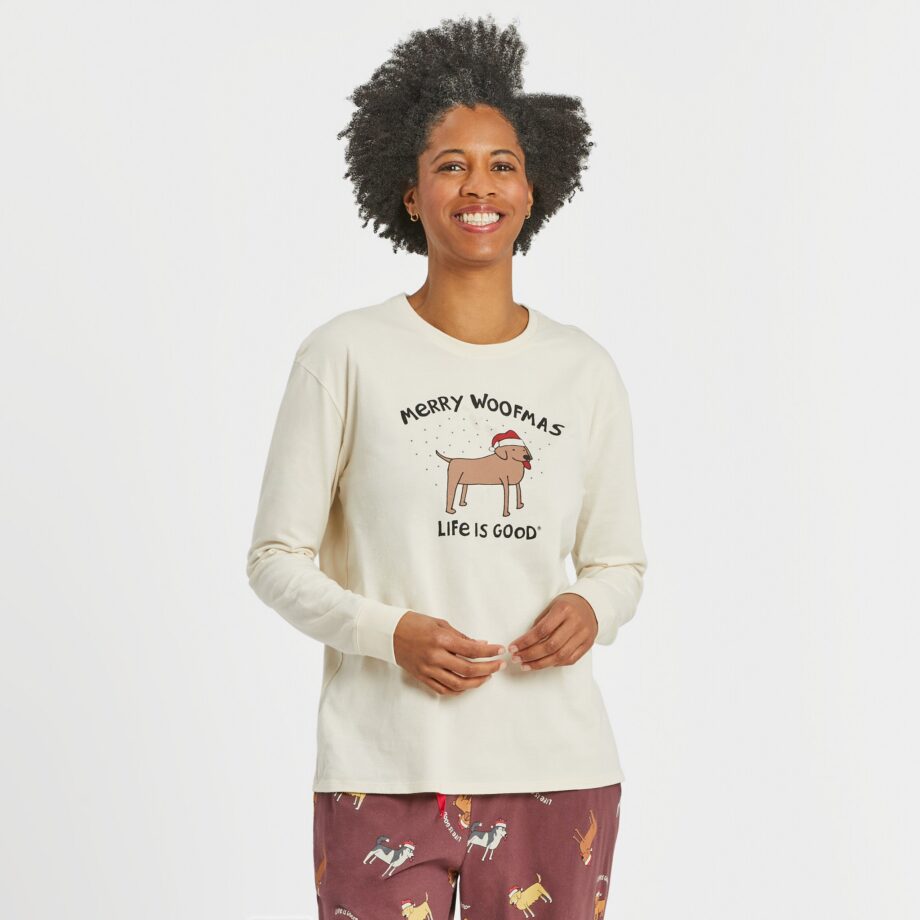 Women's Long Sleeve Swearter, Crusher Swearter 75