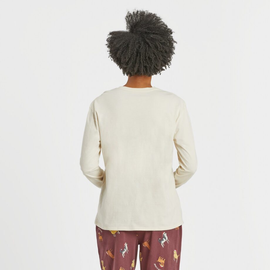 Women's Long Sleeve Swearter, Crusher Swearter 75