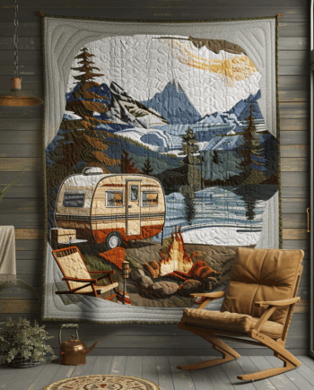 Camping Quilted Blanket BT060623