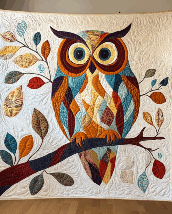 Owl Quilted Blanket BT030615