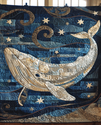 Whale Quilted Blanket BT03067