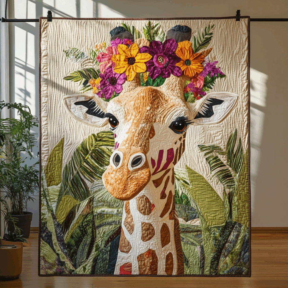 Giraffa Quilted Blanket BT030611