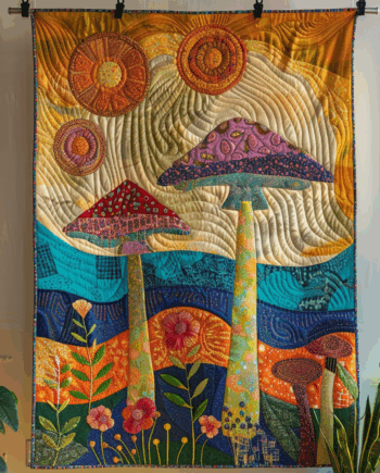 Hippie Quilted Blanket BT03062