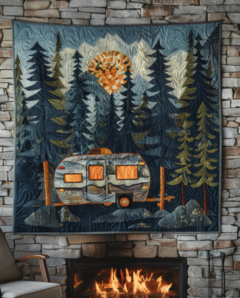 Camping Quilted Blanket BT060633