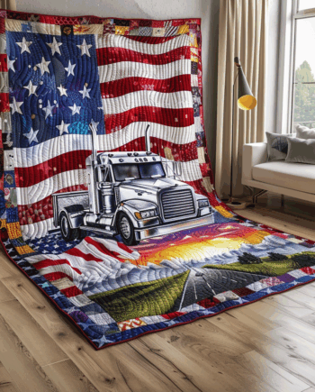 Truck Quilted Blanket BT060678