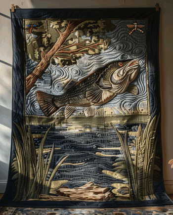 Fishing Quilted Blanket BT060668