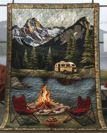 Camping Quilted Blanket BT060625