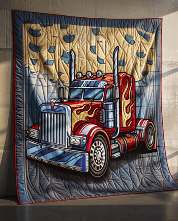 Truck Quilted Blanket BT060672