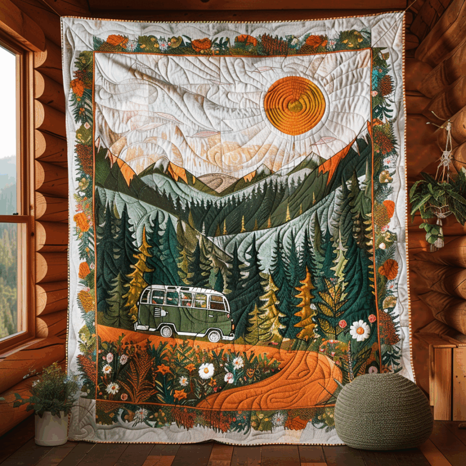 Camping Quilted Blanket BT060682