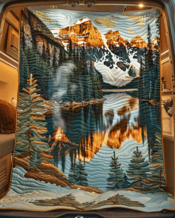 Camping Quilted Blanket BT060628