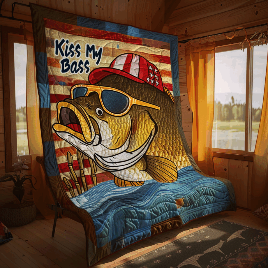 Fishing Quilted Blanket BT060660
