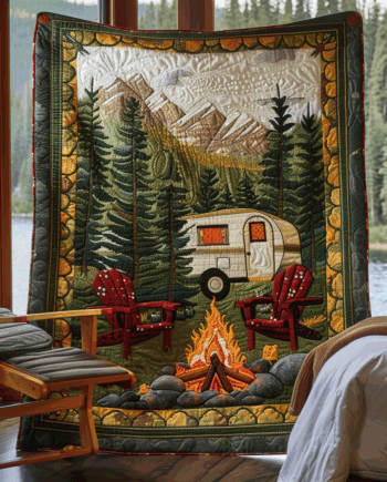 Camping Quilted Blanket BT060626