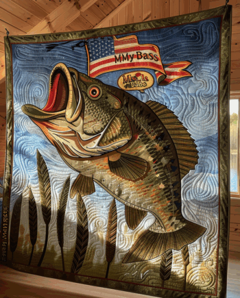 Fishing Quilted Blanket BT060661