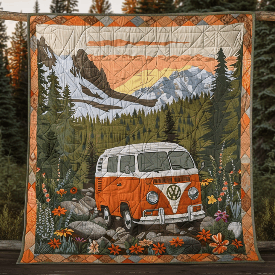 Camping Quilted Blanket BT060681