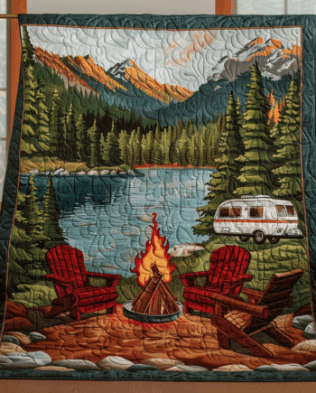 Camping Quilted Blanket BT060627