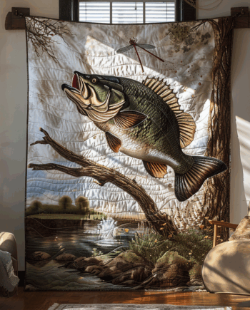 Fishing Quilted Blanket BT060667