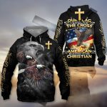 Eagle Of God, American Blessed To Be Christian - Inspirational Christian 3D All Over Print T-Shirt And Hoodie - Image 5