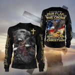 Eagle Of God, American Blessed To Be Christian - Inspirational Christian 3D All Over Print T-Shirt And Hoodie - Image 6