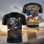 Eagle Of God, American Blessed To Be Christian - Inspirational Christian 3D All Over Print T-Shirt And Hoodie - Image 8