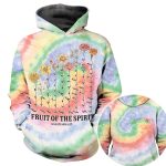 Fruit Of The Spirit Galatians 5:22 - Inspirational Christian Flower 3D All Over Print T-Shirt And Hoodie