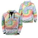 Fruit Of The Spirit Galatians 5:22 - Inspirational Christian Flower 3D All Over Print T-Shirt And Hoodie - Image 3