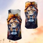 Jesus And The Lion Of Judah - Inspirational Gifts For Christians 3D All Over Print T-Shirt And Hoodie - Image 7