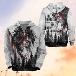 Jesus Crown Of Thorns And He Himself Bore Our Sins - Inspirational Christian 3D All Over Print T-Shirt And Hoodie - Image 4