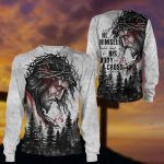 Jesus Crown Of Thorns And He Himself Bore Our Sins - Inspirational Christian 3D All Over Print T-Shirt And Hoodie - Image 6
