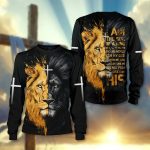 Jesus Lion Of Judah, I Am The Son Of A King - Inspirational Christian 3D All Over Print T-Shirt And Hoodie - Image 5