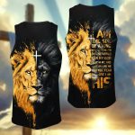 Jesus Lion Of Judah, I Am The Son Of A King - Inspirational Christian 3D All Over Print T-Shirt And Hoodie - Image 6