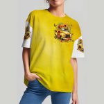 Jesus Take The Wheel Yellow Vintage Truck with Sunflowers 3D All Over Print T-Shirt And Hoodie - Image 3