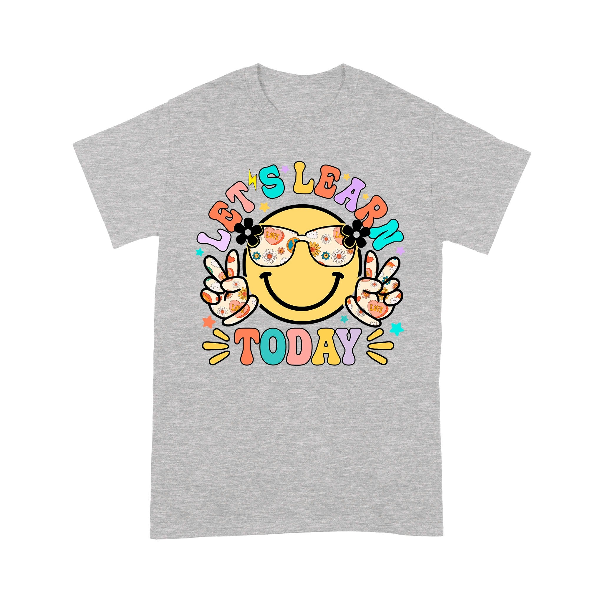 Let's Learn Today Teacher Shirt, First Day of School Teacher T-Shirt - Image 5