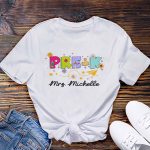 Pre-K Teacher Shirt, Retro Back to School Teacher T-Shirt - Image 4