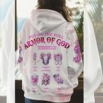 Put On The Full Armor Of God Ephesians 6:10 - Inspirational Christian 3D All Over Print T-Shirt and Hoodie - Image 13