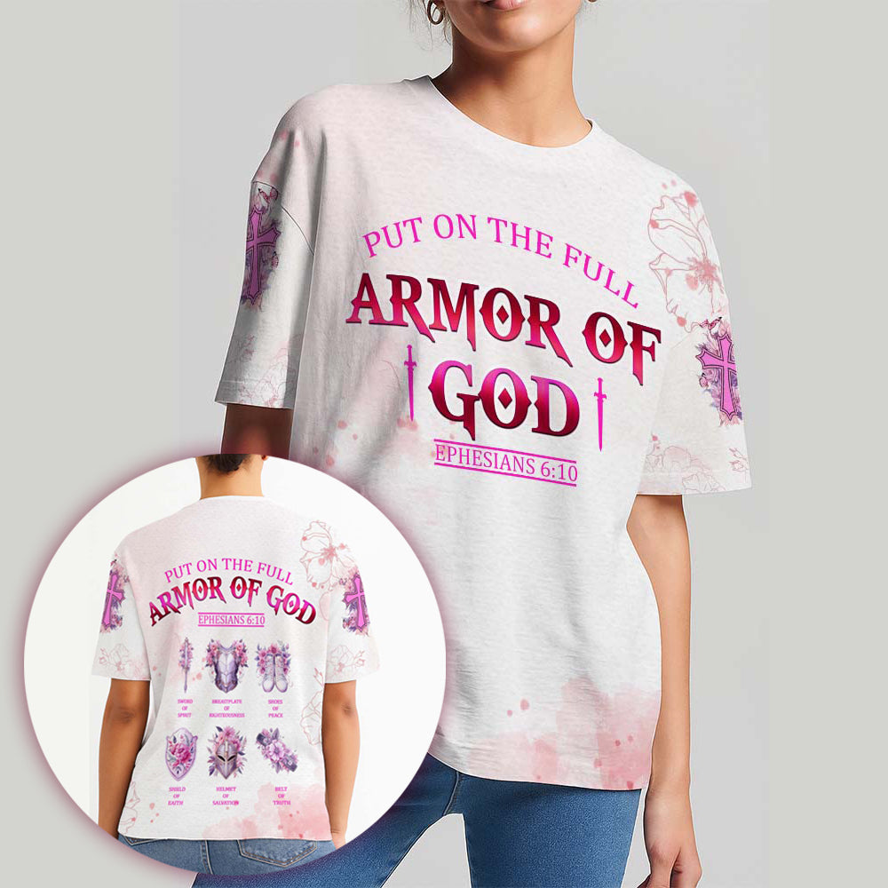 Put_On_The_Full_Armor_Of_God_Ephesians_610_-_Inspirational_Christian_3D_All_Over_Print_T-Shirt_and_Hoodie.jpg Put On The Full Armor Of God Ephesians 6:10 - Inspirational Christian 3D All Over Print T-Shirt and Hoodie - Image 1
