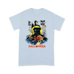 Spooky Night Trick Or Treat Haunted House Halloween T-Shirt - Image 11