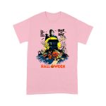 Spooky Night Trick Or Treat Haunted House Halloween T-Shirt - Image 10