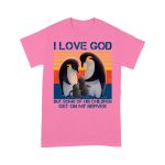 I Love God But Some Of His Children Get On My Nerves Penguins - Standard T-Shirt - Image 5