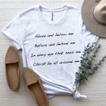 Christ Be All Around Me " Music"  Standard T-Shirt - Image 7
