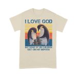 I Love God But Some Of His Children Get On My Nerves Penguins - Standard T-Shirt - Image 9